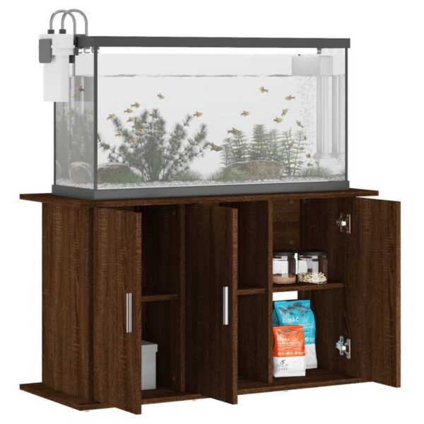 Unterschrank 101x41x58 cm - Robuste Eichen-Optik für Ihr Aquarium – Bild 2