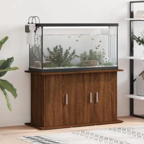 Unterschrank 101x41x58 cm - Robuste Eichen-Optik für Ihr Aquarium – Bild 7