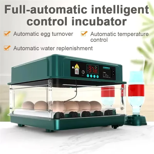 Vollautomatischer Smart Inkubator Intelligente Brutmaschine mit Wasser- und Temperaturkontrolle – Bild 7