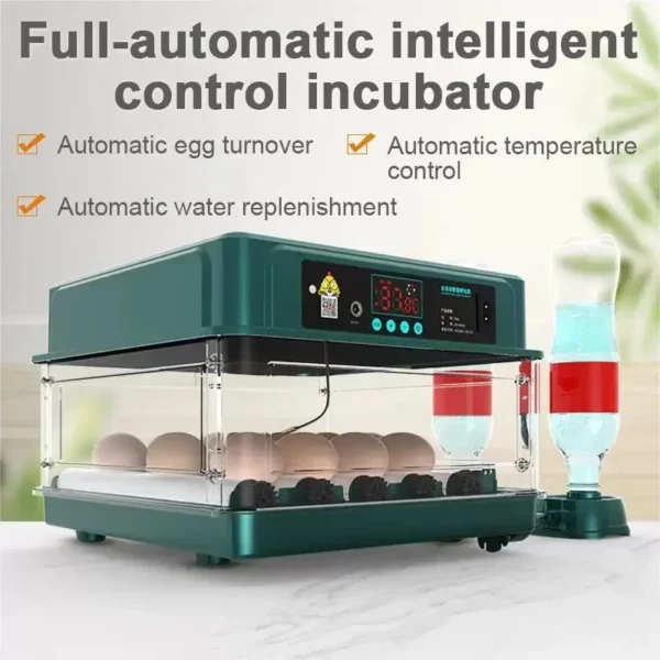 Vollautomatischer Smart Inkubator Intelligente Brutmaschine mit Wasser- und Temperaturkontrolle – Bild 13