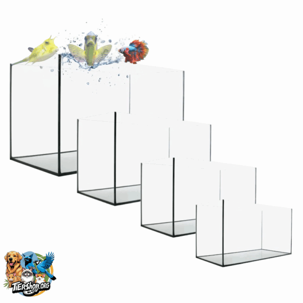 63 Liter Handgefertigtes Glas-Aquarium - 60x30x35cm