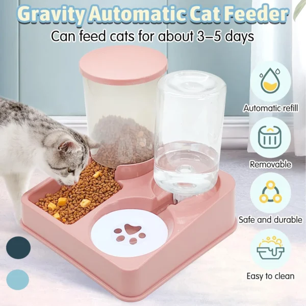 2-in-1 Automatischer Futter- und Wasserspender für Haustiere – Bild 6