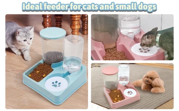 2-in-1 Automatischer Futter- und Wasserspender für Haustiere – Bild 11