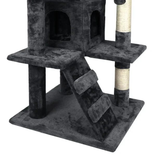 Katzenbaum Multi-Level Robuster Kletterturm mit Kuschelhöhlen – Bild 3