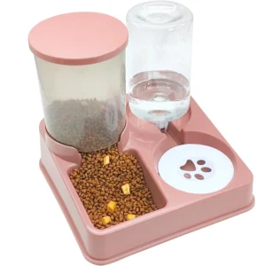 2-in-1 Automatischer Futter- und Wasserspender für Haustiere