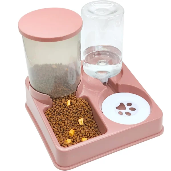 2-in-1 Automatischer Futter- und Wasserspender für Haustiere