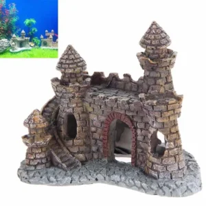 Harz Cartoon-Schloss Aquarium Dekoration: Märchenhafte Burg für Ihr Aquarium