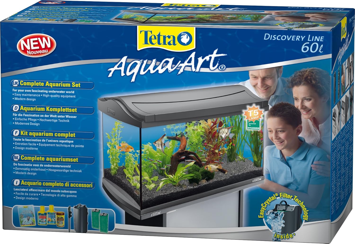 Tetra Aquarium-Set Aqua Art Discovery Line LED 20l-für kleine Garnelen