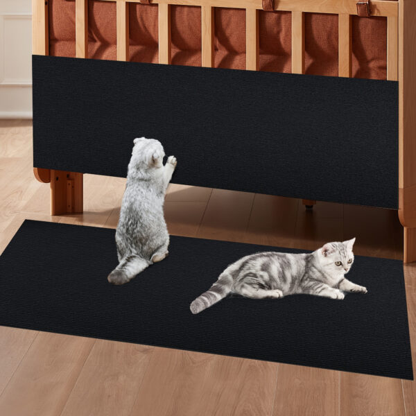 Strapazierfähige Katzen-Kratzmatte – Selbstklebend - Kratzfest – Bild 11