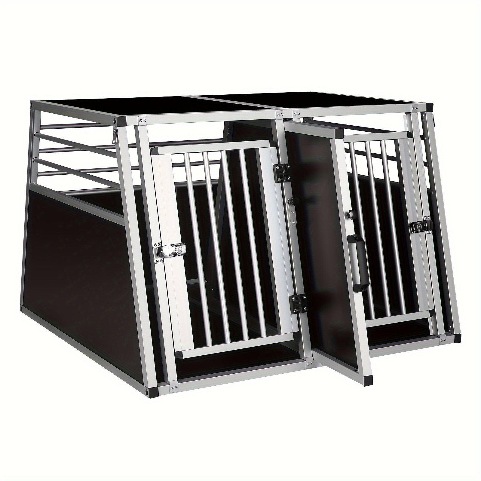 Hunde-Transportbox aus Aluminium – Alubox für Auto und Reise